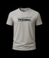 Gray t-shirt with 'Pickleball' text on a white background